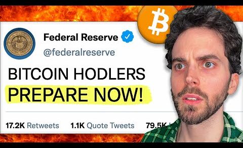 CRYPTO HODLERS: I URGE YOU TO PREPARE NOW.. BEFORE FED MEETING ON FEBRUARY 1ST