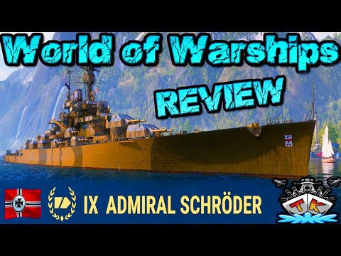 Admiral Schröder T9/GER/BC *WERFTSCHIFF* “Review”⚓️ in World of Warships 🚢