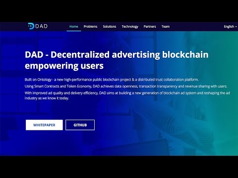 How The Blockchain Can Revolutionize Ads! (DAD Coin Review)