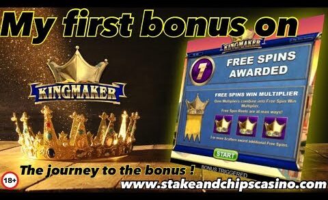 KINGMAKER SLOT – JOURNEY TO THE BONUS 🚨 Online Casino review win