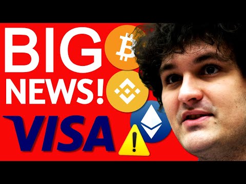 🚨BIG CRYPTO NEWS! VISA ETHEREUM USDC, FTX POLITICAL DONATION CLAWBACK, BINANCE USD