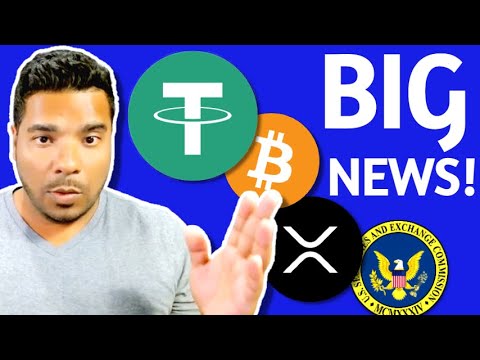 🚨BIG CRYPTO NEWS! TETHER USDT, SEC CRYPTO REGULATIONS, INFLATION ROCKS MARKETS