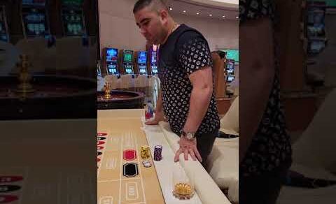 High Rolling On The Roulette Table At Resort World  #shorts