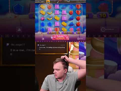 BIG WIN on Sweet Bonanza Candyland?! (Live casino) #shorts