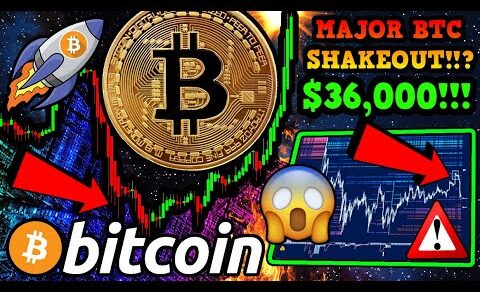 BITCOIN SHAKEOUT!!!? SHOCKING DATA REVEALED!!! $36,000 BTC END of YEAR TARGET?!!