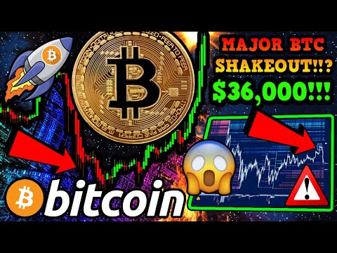 BITCOIN SHAKEOUT!!!? SHOCKING DATA REVEALED!!! $36,000 BTC END of YEAR TARGET?!!