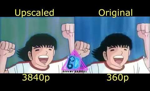 Captain Tsubasa Opening Upscale 4K