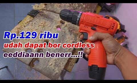 review bor cordless murah HDT CDD405