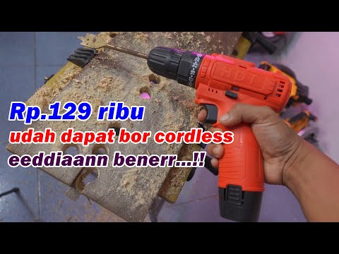 review bor cordless murah HDT CDD405