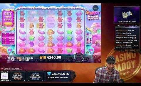 💸 LIVE CASINO SLOTS W CASINODADDY💸!RC3 – INSANE GIVEAWAY WITH ROBERTO CARLOS!