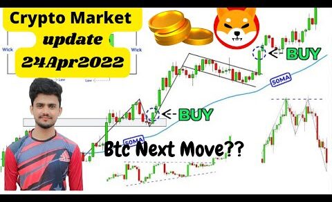 Crypto Market Daily Updates 24APR2022|| BTC Next Move