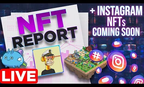 NFT Data Report Analysis | Instagram Adding NFTs… Mainstream Adoption Soon!