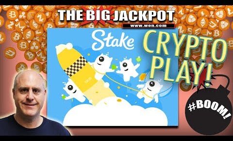 NEW Cryptocurrency Gambling ✦ FUN BET$ & HIGH WIN$ ✦ on Stake | The Big Jackpot