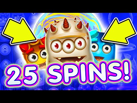 25 SPINS on EVERY STAKE …. MAX Bet on REACTOONZ