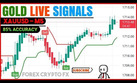 Gold Live Signals – M5 || Forex Scalping Trading on XAUUSD – M5 Chart 85% Accuracy