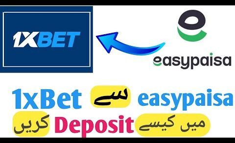 How to deposit money from easypaisa to 1xbet || 1xbet me easypaisa se Kesy deposit karey