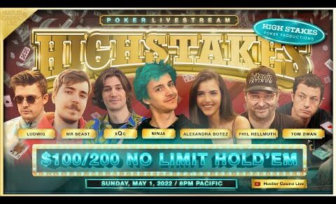 MrBEAST, NINJA, LUDWIG, TOM DWAN, PHIL HELLMUTH, xQc, ALEX BOTEZ!! Biggest Event in Poker History!!!