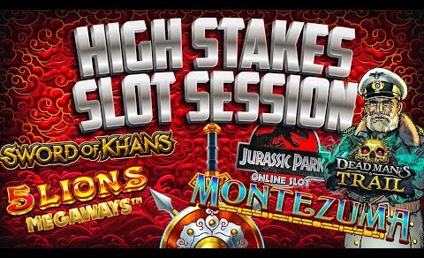 *CRAZY HIGH STAKES* SLOT SESSION LOOKING FOR A BIG WIN!!