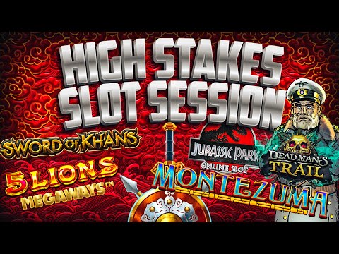 *CRAZY HIGH STAKES* SLOT SESSION LOOKING FOR A BIG WIN!!