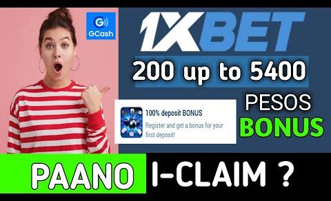 LIBRENG 200 UP TO 5400 PESOS BONUS KAY 1XBET PAANO MAKUHA | PAANO MAGREGISTER,CASH IN AT WITHDRAW