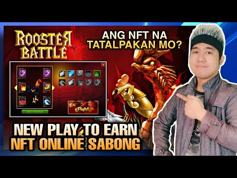 ROOSTER BATTLE NFT PLAY TO EARN REVIEW TAGALOG || ONLINE SABONG NIYO NFT NA!