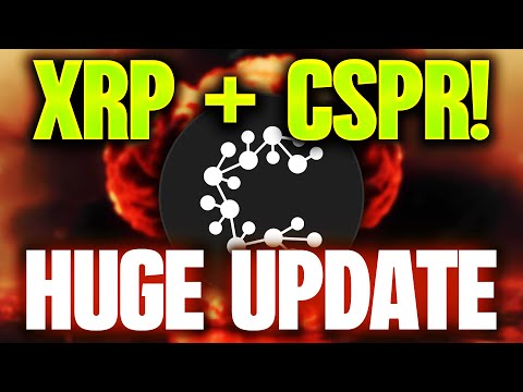 🚨CASPER NEWS UPDATE🤯🚨RIPPLE XRP + CASPER PARTNERSHIP💥CSPR ERUPTION IS BUILDING