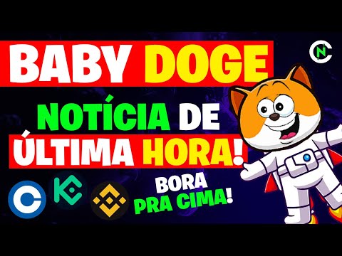 🚨 AS BOAS NOTÍCIAS NÃO PARAM DE CHEGAR! BABY DOGE COIN! Crypto News