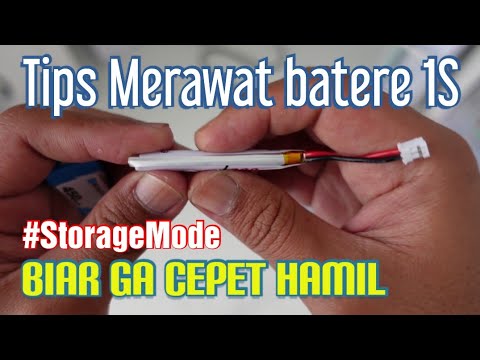 TIPS merawat batere 1S biar awet (ga gampang kembung)