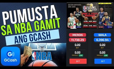 PAANO TUMAYA SA NBA GAMIT ANG GCASH | NBA BETTING | NBA TALPAKAN