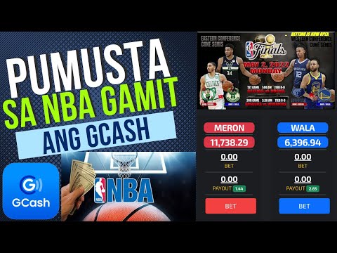 PAANO TUMAYA SA NBA GAMIT ANG GCASH | NBA BETTING | NBA TALPAKAN