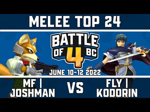 MF | Joshman vs FLY | KoDoRin – Melee Singles Top 24 – Battle of BC 4