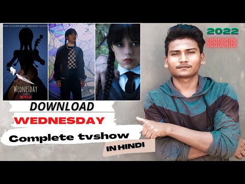 Wednesday tv show hindi me kaise download kare | How to download Wednesday tv show in hindi.