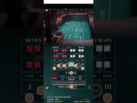 Craps Strategy _ Evolution live casino