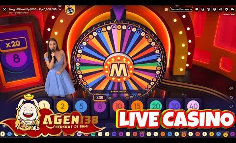 🔴LIVE CASINO HARI INI  ‼️ MEGA WHEEL TRICK ‼️ LIVE SLOT GACOR HARI INI