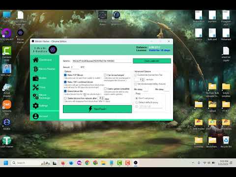 BTC flash Live demo video  BTC flash software  BTC flash