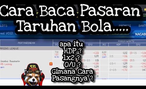 Cara Baca Pasaran Bola di Situs Taruhan Bola