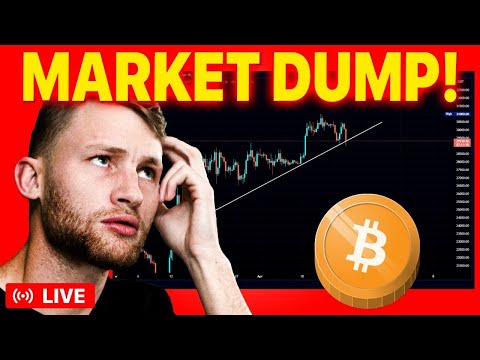 IMPORTANT BITCOIN TRENDLINE! | Why Is Crypto Dumping?