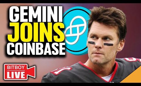 Tom Brady STILL BULLISH on Crypto! (Gemini Joins Coinbase in US Exodus)