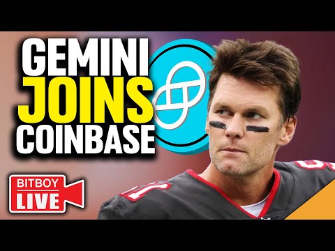 Tom Brady STILL BULLISH on Crypto! (Gemini Joins Coinbase in US Exodus)