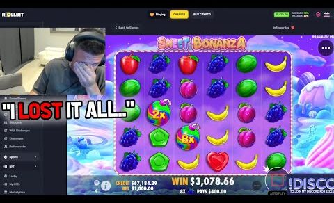 SteveWillDoIt LOSES $500,000+ Gambling!! (SteveWillDoIt Casino Gambling Highlights) – Rollbit