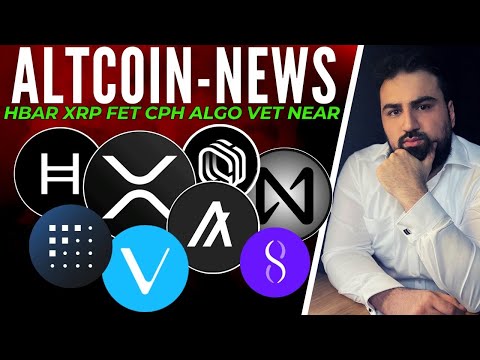 ALGO: Hört mir zu! NEAR & VET: Wichtige News! + XRP, HBAR, CPH, FET