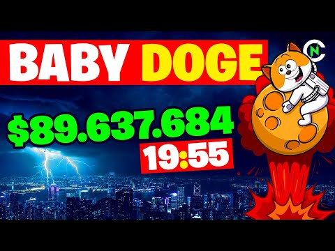 🚨 BABY DOGE COIN $89.637.684 | 19:55 | Crypto News