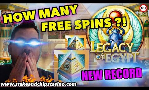 LEGACY OF EGYPT SLOT – ( WORLD RECORD SPINS ) ? 🚨 CASINO BONUS WIN !!