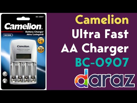 Camelion Ultra Fast Charger BC-0907 from Daraz Unboxing and Review