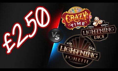 £250 vs Live Casino Games!!