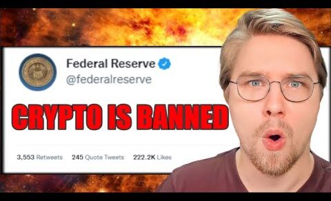 BREAKING CRYPTO NEWS!!! FED BANNING CRYPTO?