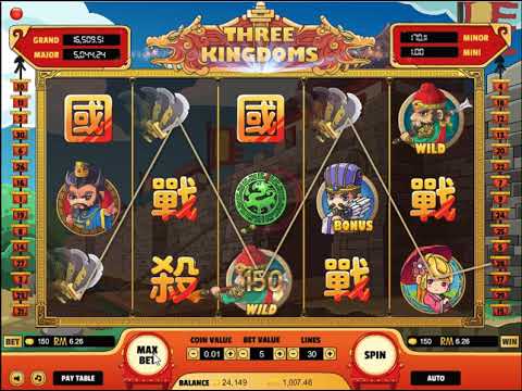 Jack72 Live Casino – Three Kingdoms Slot