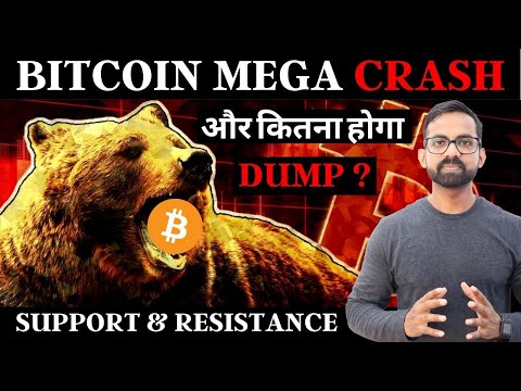 CRYPTO MARKET CRASH – Bitcoin BTC Price Prediction | Crypto News Hindi Today | CPI update in hindi