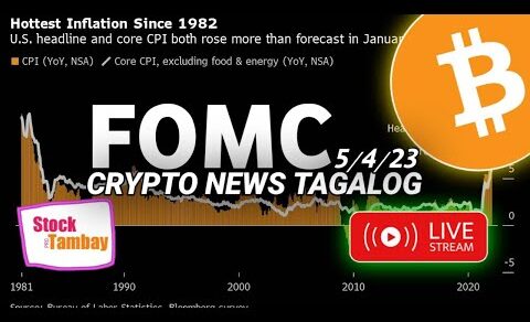 FOMC RESULT BTC LIVE ACTION 5/4/23 CRYPTO NEWS TAGALOG