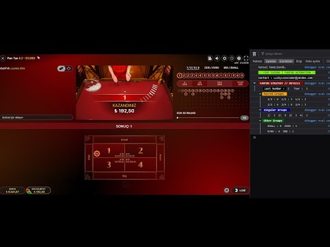 FANTAN | Auto Bet Bot | JS Code | Live Casino Expert